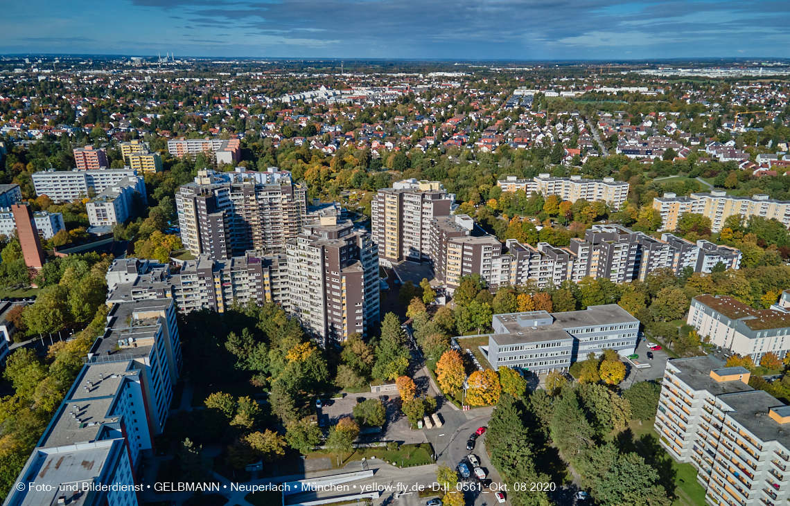 08.10.2020 - Marx-Zentrum am Karl-Marx-Ring 52-62 in Neuperlach